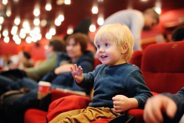 Child at theatre