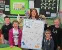 St Bede’s RC Primary School, Sacriston sign the pledge March 2019