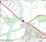 A177 (looking south east to Shincliffe) camera location map