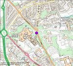 B6532 Aykley Heads roundabout camera location map