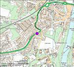 A690 Crossgate Peth camera location map