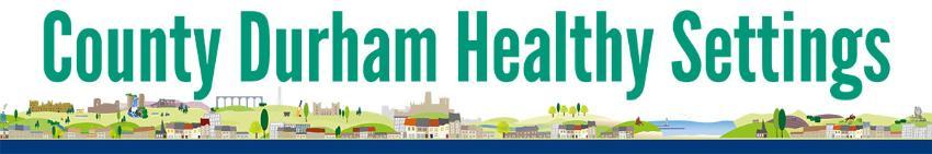 County Durham Healthy Settings logo