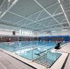 Swimming pool in leisure centre