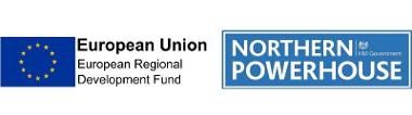 EDRF and Northern Powerhouse logos