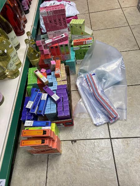 Sajid Khan prosecution - vapes seized from best-one in Leadgate