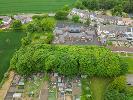 Former Bluebell Meadows Infant School drone photo looking west