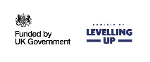 Powered by Levelling UP and Funded by UK Government logos
