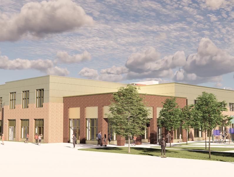 CGI of new Woodhouse Leisure Complex
