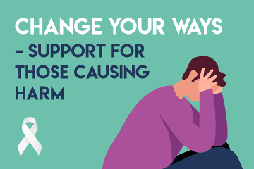 Change your ways - support for those causing harm
