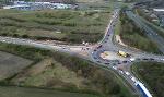 A19/A182 roadworks A19/A182 junction ongoing works at both roundabouts