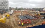 Bishop Auckland Bus Station Phase 1 Installation of attenuation tanks