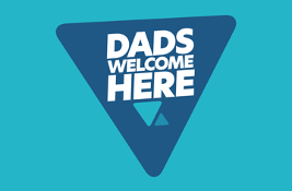 Dads Welcome Here logo