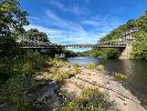 Cable crane installed on Whorlton Bridge