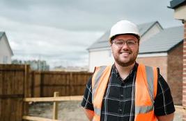 Man in a hard hat