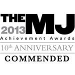 Municipal Journal 2013 Achievement Awards - Commended Logo