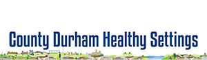 County Durham Healthy Settings Branding - mobile version