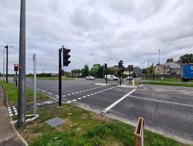 A690 West Rainton works complete ahead of schedule Durham County